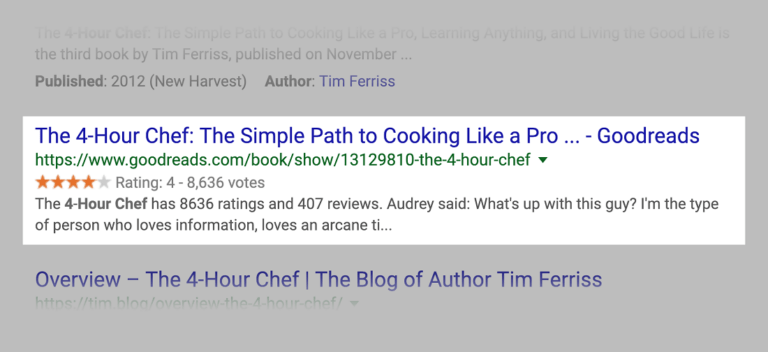 Rich Snippet: How to get them in SERP